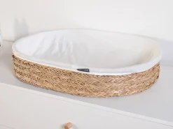 Childhome Couffins Moise-Panier à langer 70x50cm Jonc de mer