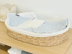 Childhome Couffins Moise-Panier à langer 70x50cm Jonc de mer