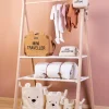 Childhome Paniers De Rangement-Panier De Rangement - 25x20x20 Cm - Teddy - Ecru