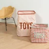 Childhome Paniers De Rangement-Panier De Rangement - 35x35x50 Cm - Vichy
