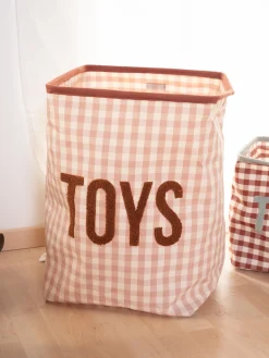 Childhome Paniers De Rangement-Panier De Rangement - 35x35x50 Cm - Vichy