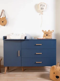 Childhome Paniers De Rangement-Panier De Rangement - 30x30x30 Cm - Teddy - Brun