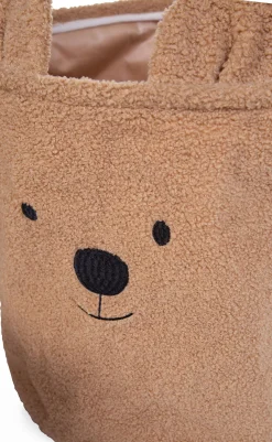 Childhome Paniers De Rangement-Panier De Rangement - 30x30x30 Cm - Teddy - Brun