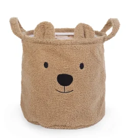 Childhome Paniers De Rangement-Panier De Rangement - 30x30x30 Cm - Teddy - Brun