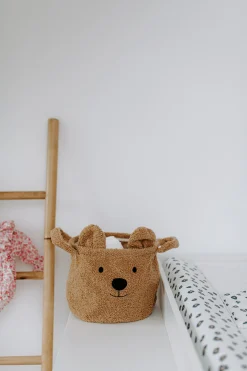Childhome Paniers De Rangement-Panier De Rangement - 25x20x20 Cm - Teddy - Brun