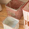 Childhome Paniers De Rangement-Panier De Rangement - 25x20x20 Cm - Vichy