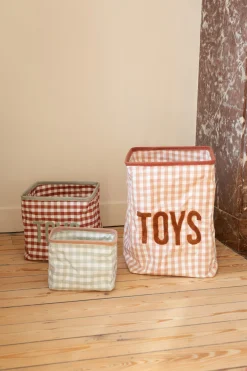 Childhome Paniers De Rangement-Panier De Rangement - 25x20x20 Cm - Vichy