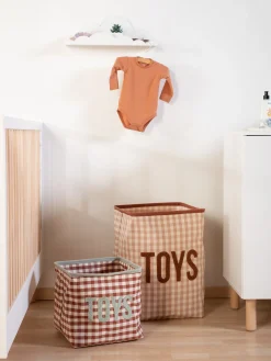 Childhome Paniers De Rangement-Panier De Rangement - 30X35X30 Cm - Vichy