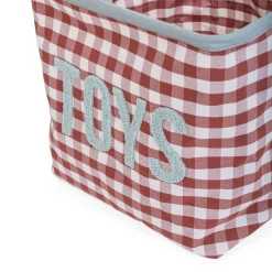 Childhome Paniers De Rangement-Panier De Rangement - 30X35X30 Cm - Vichy