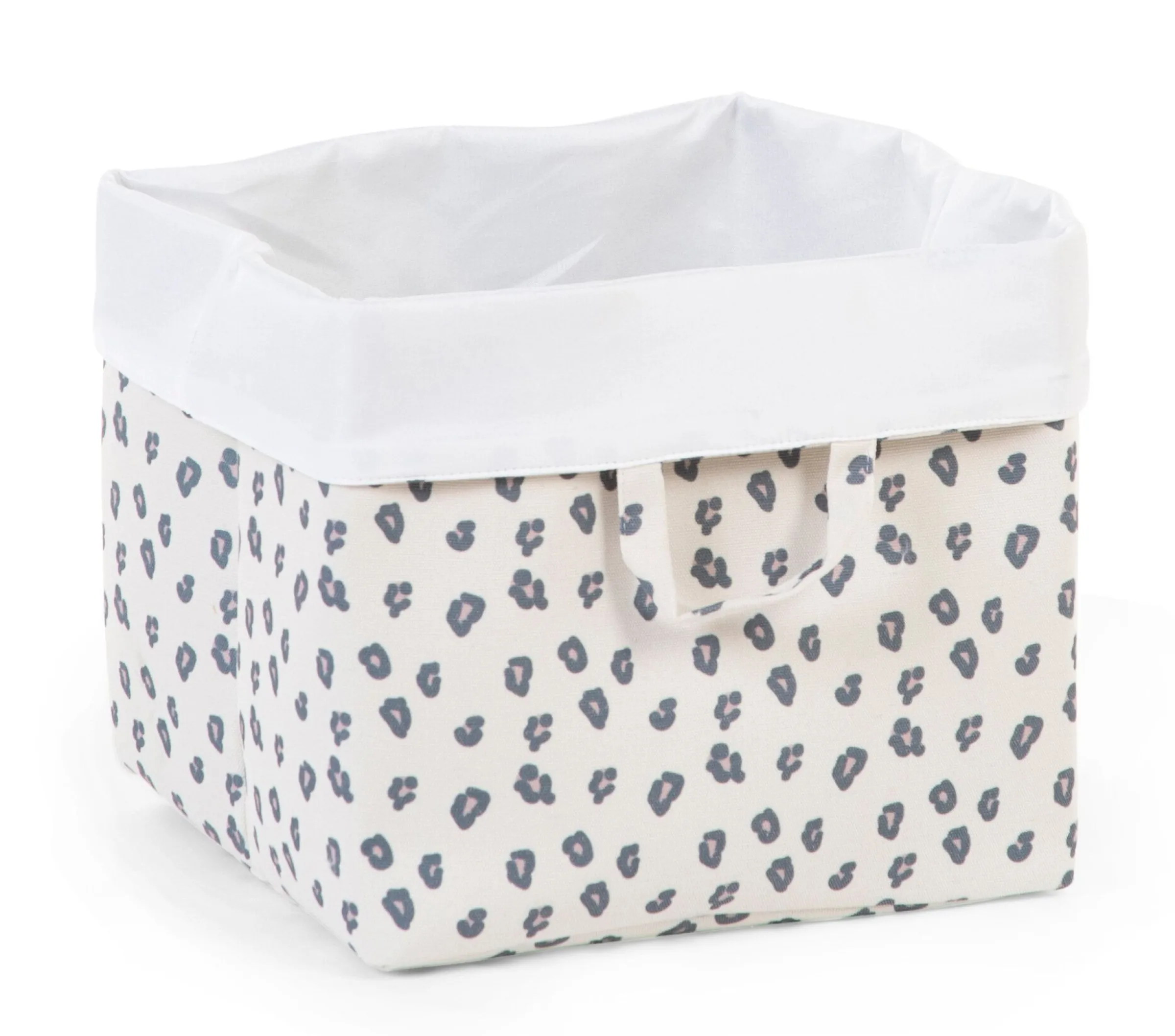 Childhome Paniers De Rangement-Panier De Rangement - 32x32x29 Cm - Toile - Leopard
