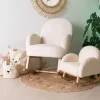 Childhome Paniers De Rangement-Panier De Rangement - 30x30x30 Cm - Teddy - Ecru