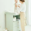 Childhome Paniers De Rangement-Panier fleur - 30x30x30cm - Corde De Coton - Ecru