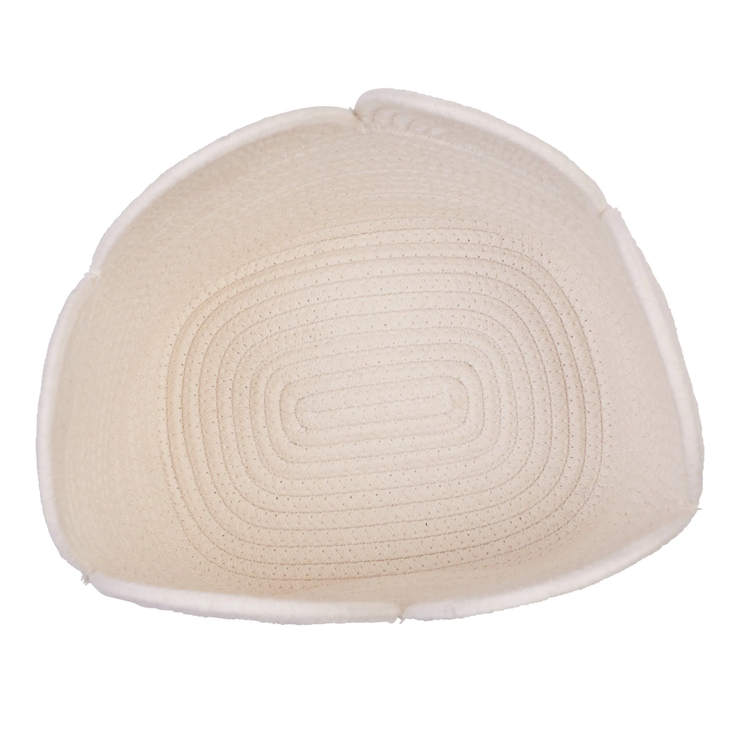 Childhome Paniers De Rangement-Panier fleur - 30x20x15CM - Corde De Coton - Ecru