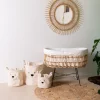 Childhome Paniers De Rangement-Paniers Teddy Set De 3 - Ecru