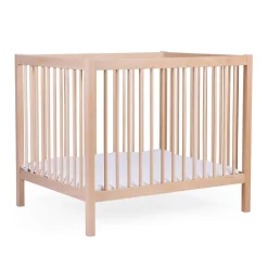 Childhome Parcs-Parc 97 + Roues - 95x75 Cm - Bois - Naturel