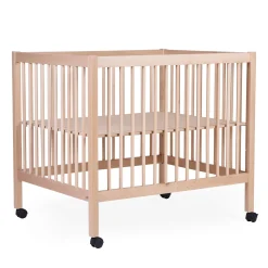 Childhome Parcs-Parc 97 + Roues - 95x75 Cm - Bois - Naturel