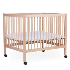 Childhome Parcs-Parc 97 + Roues - 95x75 Cm - Bois - Naturel