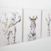 Childhome Peintures-Peinture - Eléphant + Or - 30x40 Cm