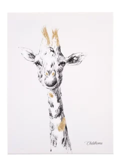 Childhome Peintures-Peinture - Girafe + Or - 30x40 Cm