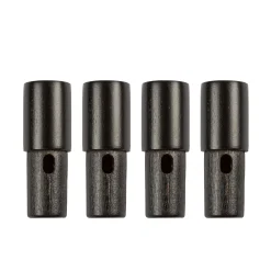 Childhome Pièces De Rechange-Pieds en bois pour siège enfant Evolu - Noir