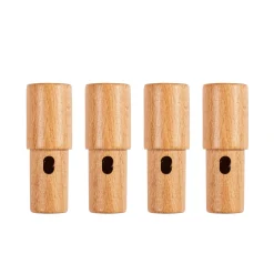 Childhome Pièces De Rechange-Pieds en bois pour siège enfant Evolu - Naturel
