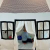 Childhome Tentes De Jeu-Playhouse noir et blanc