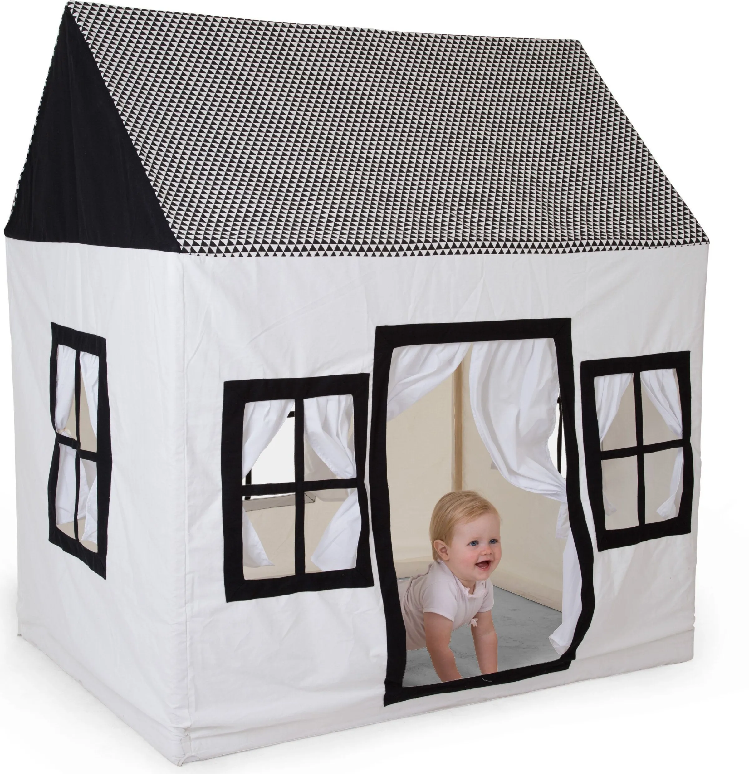 Childhome Tentes De Jeu-Playhouse noir et blanc