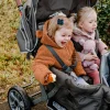 Childhome Poussettes Multi Places-Poussette Triplet anthracite