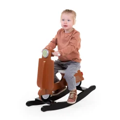 Childhome Jouets À Bascule-Scooter A Bascule - MDF - Rouille Noir