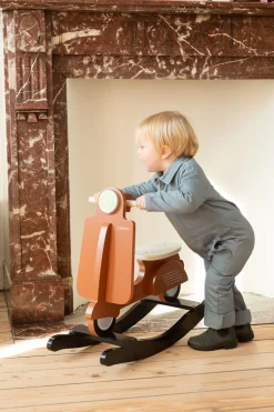 Childhome Jouets À Bascule-Scooter A Bascule - MDF - Rouille Noir