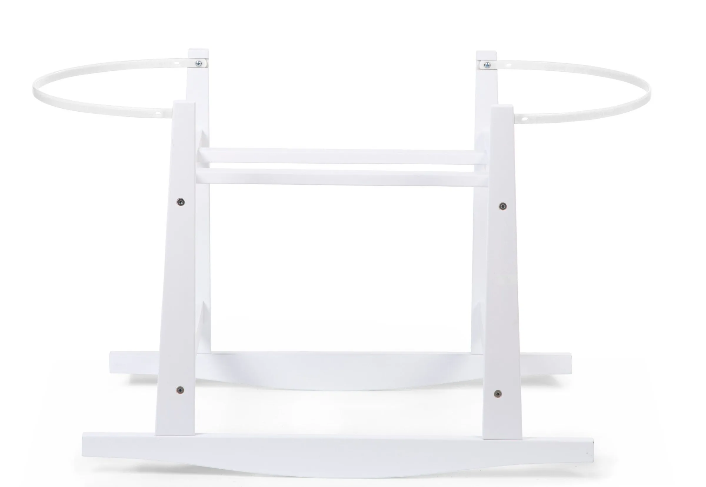 Childhome Supports-Support à bascule panier à moïse en bois blanc