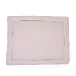 Childhome Tapis Parc-Tapis De Parc - 75x95 Cm - Jersey Melange Beige / Muslin Ted