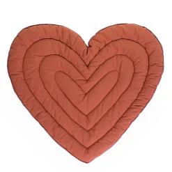 Childhome Tapis D'éveil-Tapis d’éveil 120cm Coeur terracotta