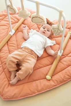 Childhome Tapis D'éveil-Tapis d’éveil 120cm Coeur terracotta