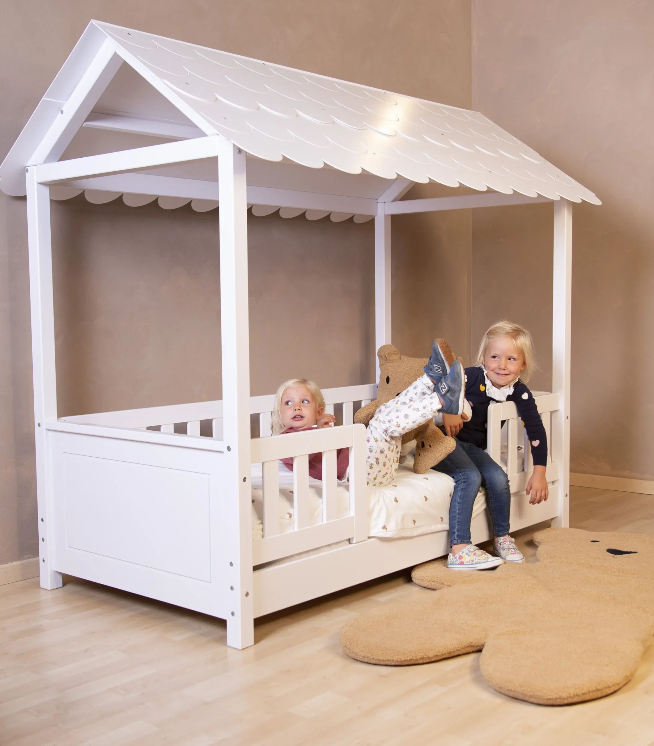 Childhome Tapis D'éveil-Tapis d’éveil 150cm Teddy marron