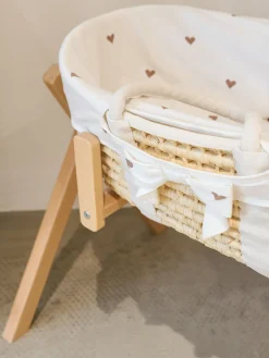 Childhome Baby Gyms & Mobile|Supports-Tipi Support Pour Couffin Moise + Arche Bébé - Bois - Nature