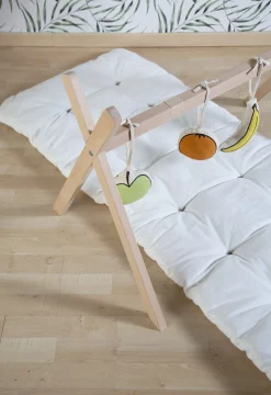Childhome Baby Gyms & Mobile|Supports-Tipi Support Pour Couffin Moise + Arche Bébé - Bois - Nature