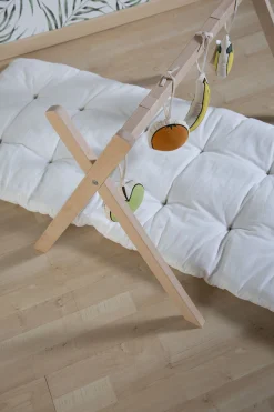 Childhome Baby Gyms & Mobile|Supports-Tipi Support Pour Couffin Moise + Arche Bébé - Bois - Nature