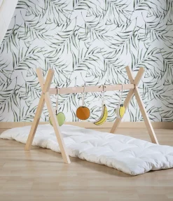 Childhome Baby Gyms & Mobile|Supports-Tipi Support Pour Couffin Moise + Arche Bébé - Bois - Nature