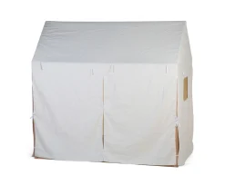 Childhome Accessoires|Tipi-Toile Pour Lit Cabane - 70x140 Cm - Blanc