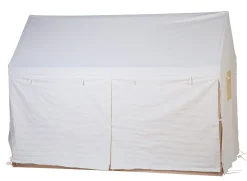 Childhome Accessoires|Tipi-Toile Pour Lit Cabane - 90x200 Cm - Blanc