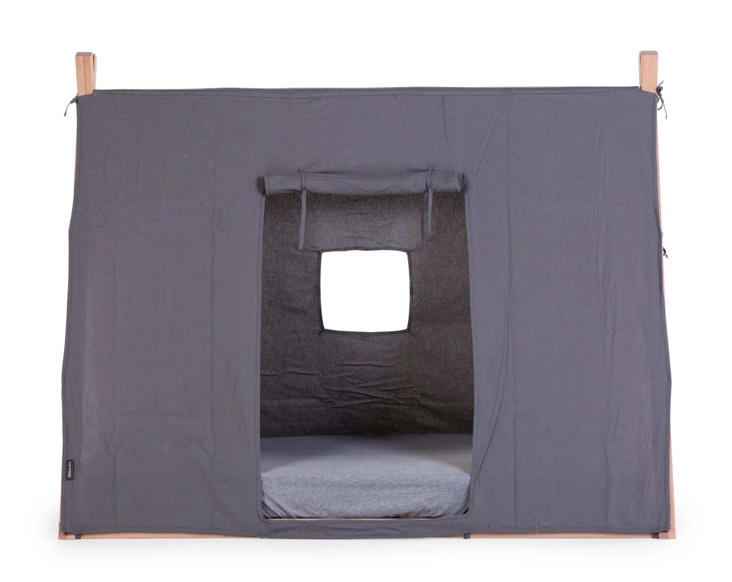 Childhome Accessoires|Tipi-Toile Pour Lit Tipi - 70x140 Cm - Gris