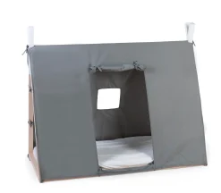 Childhome Accessoires|Tipi-Toile Pour Lit Tipi - 70x140 Cm - Gris