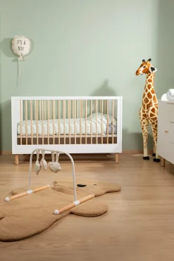 Childhome Lits D'enfant Et De Bébé|Wonder White-Wonder White - Lit Evolutif - 70x140 Cm + Lattes