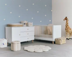 Childhome Lits D'enfant Et De Bébé|Wonder White-Wonder White - Lit Evolutif - 70x140 Cm + Lattes